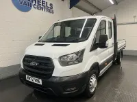Used Ford Transit 130 HP (95 kW) 2022 White Cabriolet