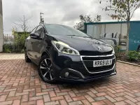 Begagnad Peugeot 208 S 2019 Blå Halvkombi