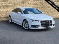 Used Audi A7 S-Line 2017 White Hatchback
