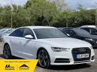 Used Audi A6 S-Line 2017 White Sedan