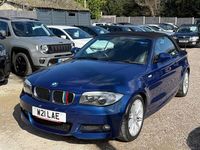 Used BMW 118 Cabriolet M Sport 2011 Blue Cabriolet