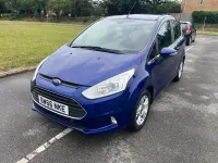 Used Ford B-MAX Zetec 100 HP (73 kW) 2017 Blue MPV