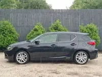 Used Lexus CT200h 136 HP (100 kW) 2020 Black Hatchback