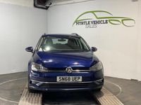Used VW Golf VII SE 115 HP (84 kW) 2018 Blue Estate