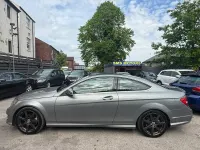 Używany Mercedes C220 Sport Edition 2014 Srebrny Coupe