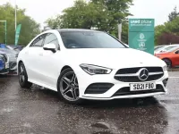 Used Mercedes CLA180 AMG Line Premium Plus 2021 White Sedan