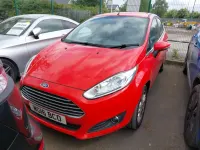 Used Ford Fiesta Zetec 82 HP (60 kW) 2016 Red Hatchback