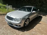 Used Mercedes CLK350 2007 Silver Cabriolet
