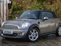 Begagnad Mini Cooper Cabriolet 122 HK (89 kW) 2013 Silver Cab