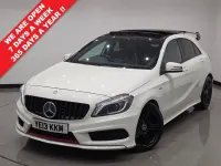 Used Mercedes A250 AMG 211 HP (155 kW) 2013 White Hatchback