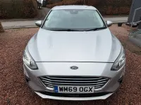 Used Ford Focus Zetec 95 HP (69 kW) 2020 Silver Hatchback