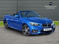 Used BMW 220 M Sport 187 HP (137 kW) 2019 Blue Cabriolet