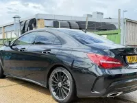 Used Mercedes CLA200 AMG line 156 HP (114 kW) 2019 Black Sedan