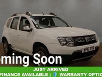 Used Dacia Duster Lauréate 110 HP (80 kW) 2017 White SUV