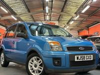 Used Ford Fusion Zetec 99 HP (72 kW) 2008 Blue Hatchback