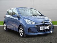 Used Hyundai i10 SE 66 HP (48 kW) 2017 Blue Hatchback