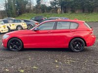 Used BMW 116 Sport Line 2012 Red Hatchback