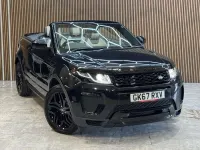 Used Land Rover Range Rover evoque HSE Dynamic 2017 Black Cabriolet