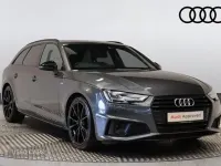 Used Audi A4 Black Edition 150 HP (110 kW) 2019 Grey Estate