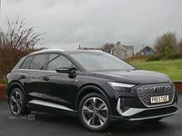 Used Audi Q4 e-tron S-Line 150 kW (204 HP) 2022 Black SUV
