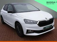 Used Skoda Fabia Colour Edition 94 HP (69 kW) 2024 Moon white metallic black magic pearl effect Hatchback