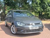 Used VW Golf VII R-line 150 HP (110 kW) 2019 Grey Hatchback