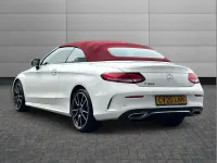 Used Mercedes C200 AMG line 180 HP (132 kW) 2020 White Cabriolet