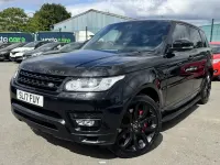 Used Land Rover Range Rover Sport Autobiography Dynamic 2017 Black SUV