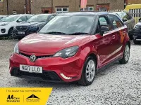 Used MG MG3 2017 Red Hatchback
