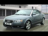 Used Audi A4 Cabriolet S-Line 2006 Grey Cabriolet