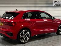Used Audi A3 Black Edition 150 HP (110 kW) 2023 Red Sedan