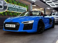 Used Audi R8 Spyder Advanced 540 HP (397 kW) 2016 Blue Cabriolet