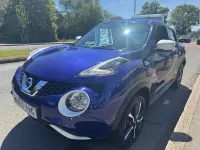 Used Nissan Juke N-Connecta 117 HP (86 kW) 2017 Blue SUV