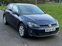 Used VW Golf VII S 2014 Blue Hatchback
