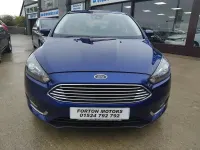 Used Ford Focus Titanium 2016 Blue Hatchback