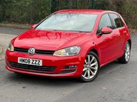 Usado VW Golf VII GT 150 HP (110 kW) 2014 Vermelho Citadino