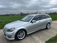 Used Mercedes C220 AMG 2013 Silver Estate