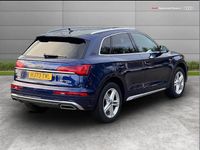 Used Audi Q5 S-Line 295 HP (216 kW) 2023 Blue SUV