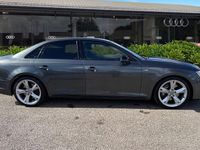 Used Audi A4 Black Edition 252 HP (185 kW) 2017 Grey Sedan