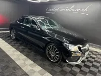 Used Mercedes C200 AMG line 184 HP (135 kW) 2017 Black Coupe
