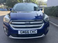 Used Ford Kuga Titanium 150 HP (110 kW) 2017 Blue SUV