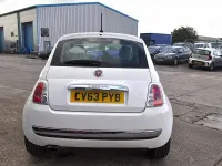 Used Fiat 500 Lounge 69 HP (50 kW) 2013 White Hatchback