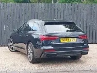 Used Audi A6 Black Edition 204 HP (150 kW) 2022 Blue Estate