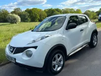 Used Nissan Juke Visia 110 HP (80 kW) 2012 White SUV