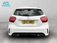 Used Mercedes A200 AMG line 2018 White Hatchback