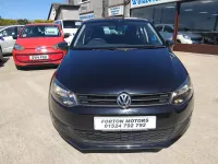 Begagnad VW Polo S 2013 Svart Halvkombi