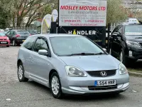 Begagnad Honda Civic SE 110 HK (80 kW) 2004 Silver Halvkombi