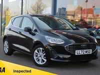 Used Ford Fiesta Titanium 125 HP (91 kW) 2022 Black Hatchback