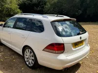 Used VW Golf VII SE 140 HP (102 kW) 2013 White Estate