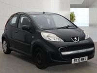 Used Peugeot 107 68 HP (50 kW) 2010 Black Hatchback